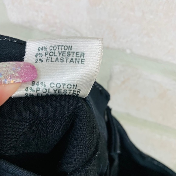 J Brand Demented Black Raw Hem Skinny Jeans - Picture 12 of 13